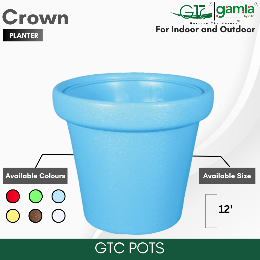 Crown Planter Suitable for Home, Gardens, Hotels and Resorts - GTC POTS