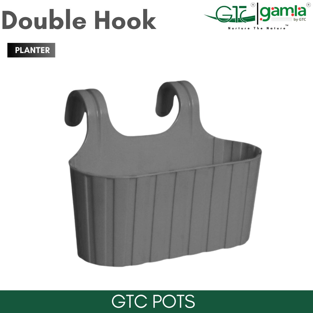 Double Hook (Set Of 5) Suitable for Home, Gardens, Hotels and Resorts - GTC POTS