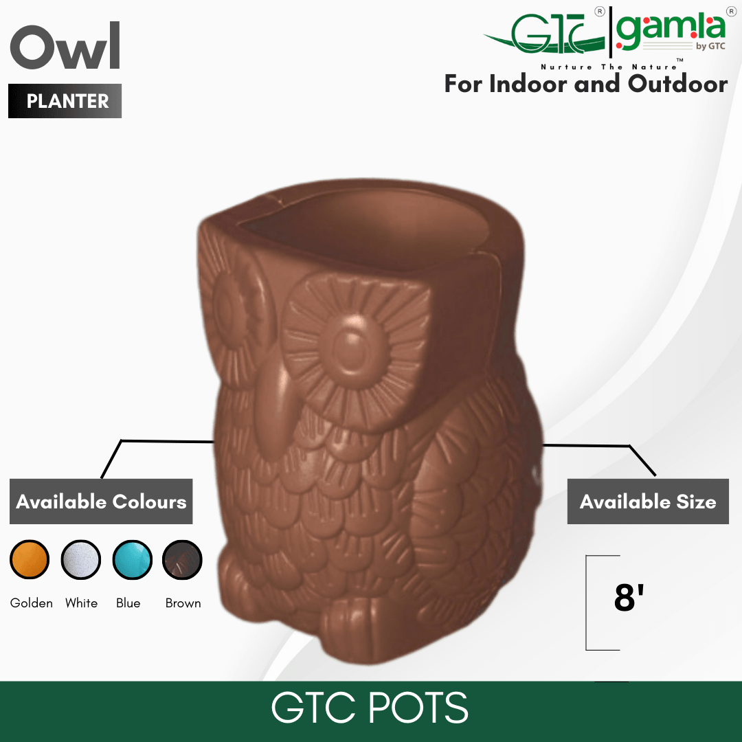 OWL PLANTER - GTC POTS