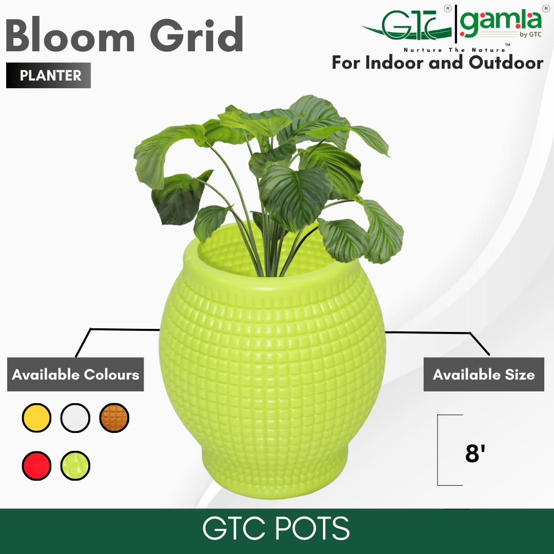 Bloom Grid Planter Suitable for Home, Gardens, Hotels and Resorts - GTC POTS