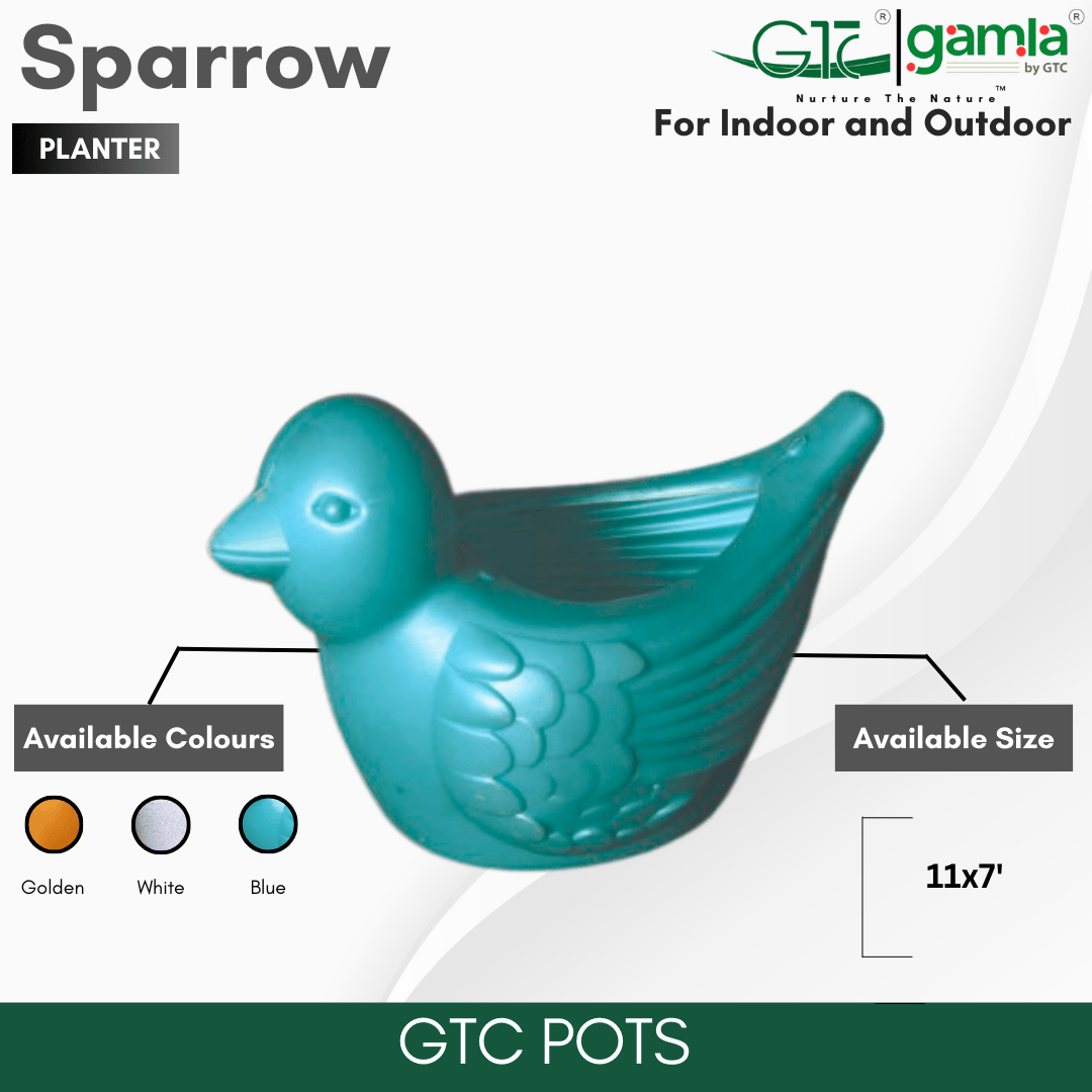 SPARROW PLANTER - GTC POTS