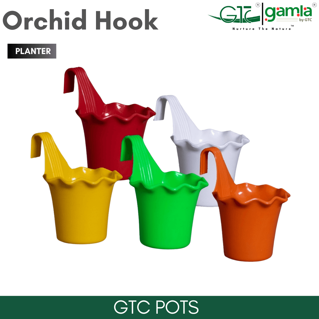 Orchid Hook (Set Of 5) Suitable for Home, Gardens, Hotels and Resorts - GTC POTS