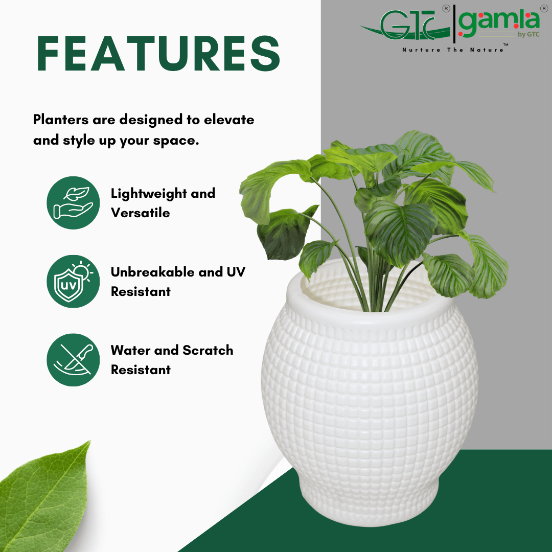 Bloom Grid Planter Suitable for Home, Gardens, Hotels and Resorts - GTC POTS