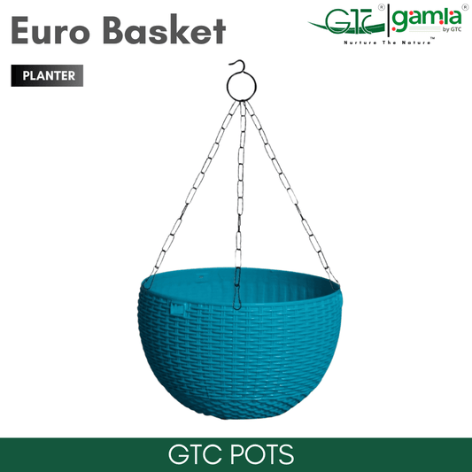 Euro Basket (Set Of 5) Suitable for Home, Gardens, Hotels and Resorts - GTC POTS