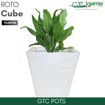 Cube Planter Roto Moulding Planter Suitable for Home, Gardens, Hotels and Resorts - GTC POTS