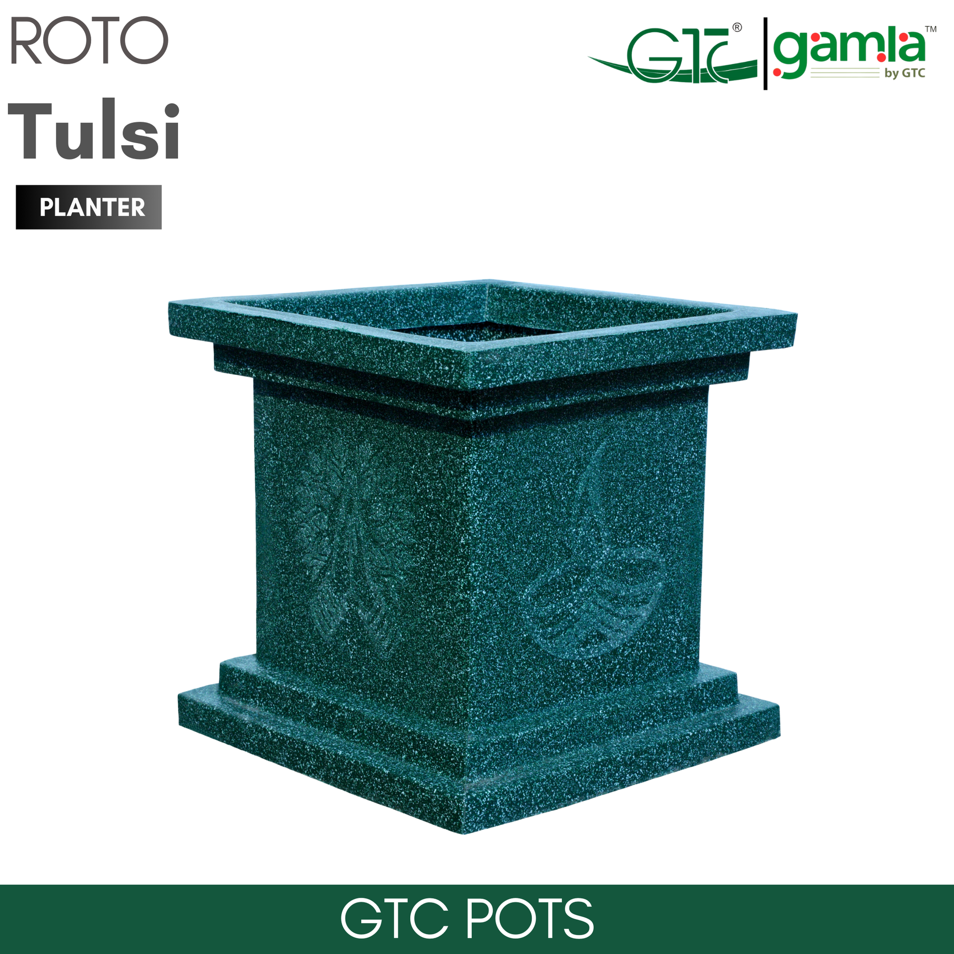 tulsi plant pot GTC Tulsi Roto Planter