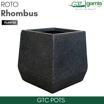 Rhombus Planter Roto Moulding Planter Suitable for Home, Gardens, Hotels and Resorts