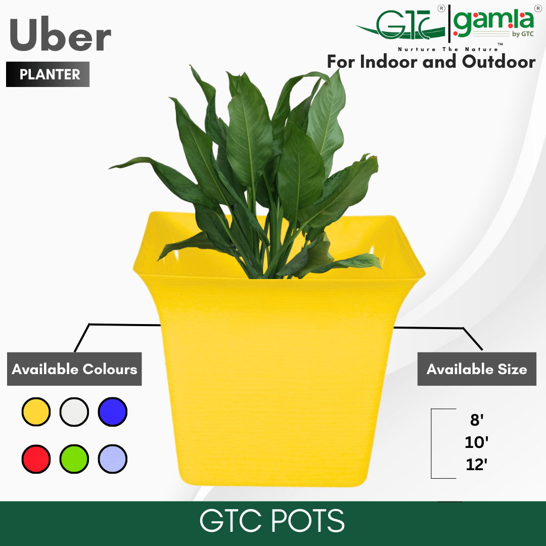 UBER PLANTER (SET OF 3) Suitable for Home, Gardens, Indoor, Outdoor - GTC POTS
