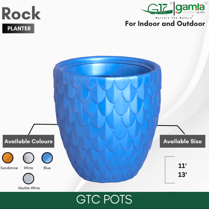 Rock Planter – Real Stone Look Pot for Natural Decor