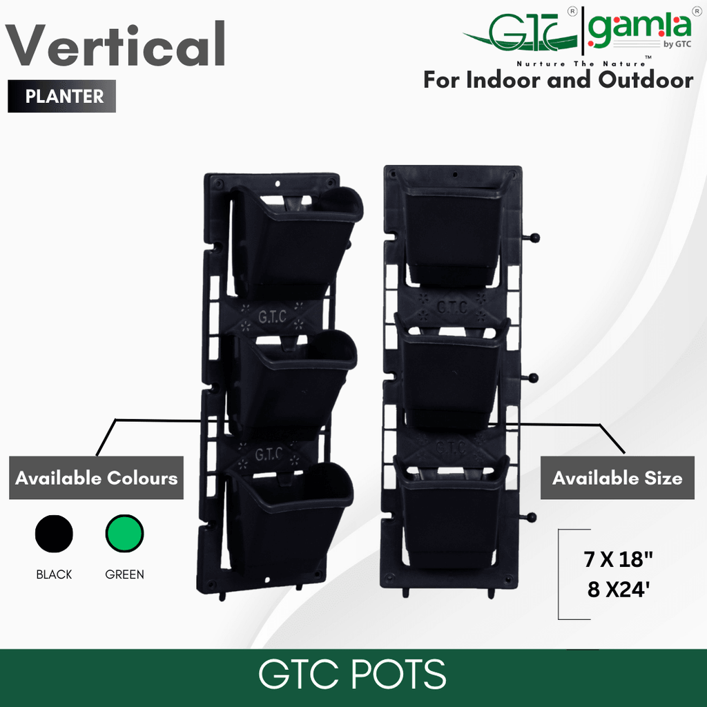 Vertical Planter Suitable for Home, Gardens, Hotels and Resorts - GTC POTS