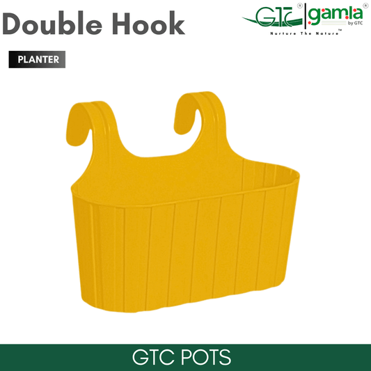 Double Hook (Set Of 5) Suitable for Home, Gardens, Hotels and Resorts - GTC POTS