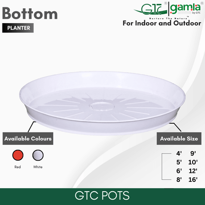 Bottom Planter Suitable for All Planter Types - GTC POTS