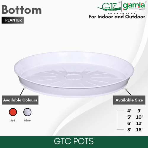 Bottom Planter Suitable for All Planter Types - GTC POTS