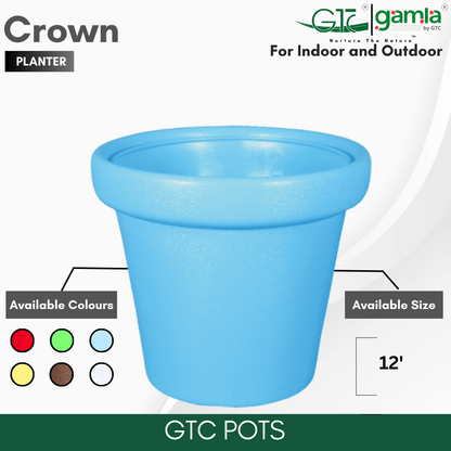Crown Planter Suitable for Home, Gardens, Hotels and Resorts - GTC POTS