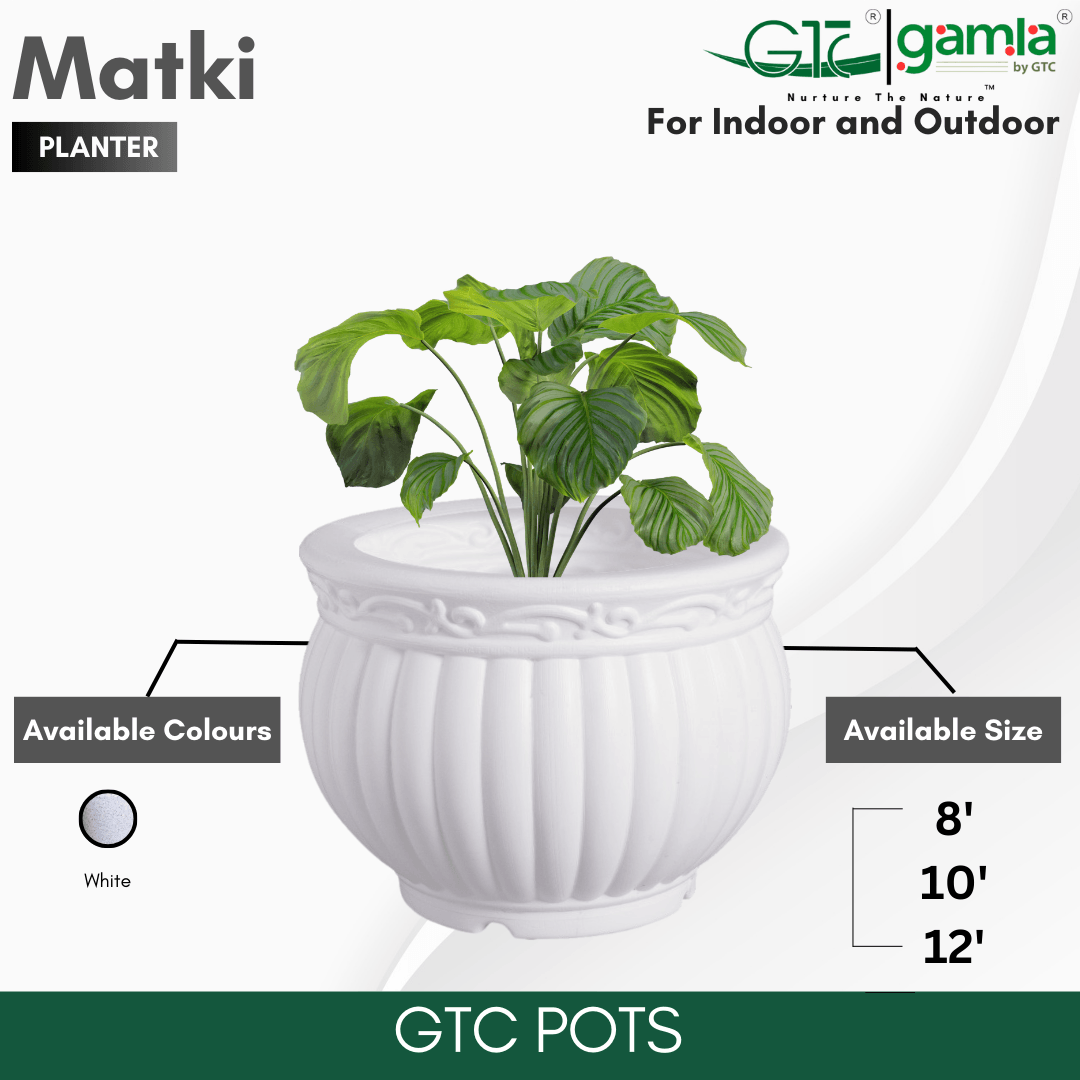 MATKI PLANTER - GTC POTS