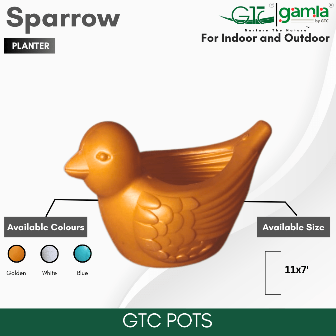 SPARROW PLANTER - GTC POTS