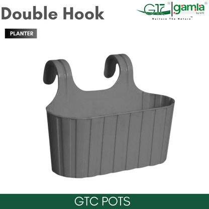 Double Hook (Set Of 5) Suitable for Home, Gardens, Hotels and Resorts - GTC POTS