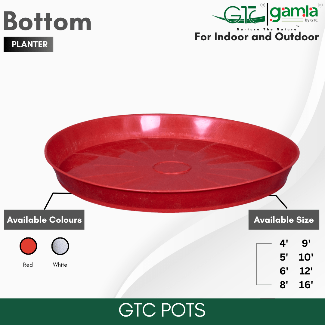 Bottom Planter Suitable for All Planter Types - GTC POTS