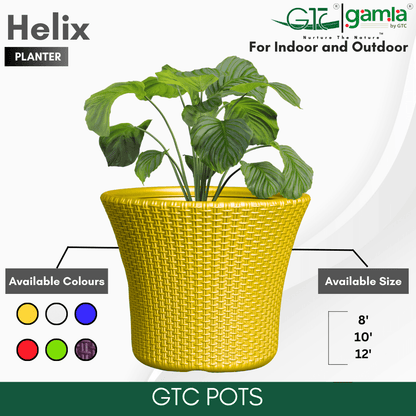 Helix Planter Suitable for Home, Gardens, Hotels and Resorts - GTC POTS