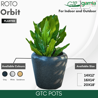 Orbit Planter Roto Moulding Planter Suitable for Home, Gardens, Hotels and Resorts - GTC POTS