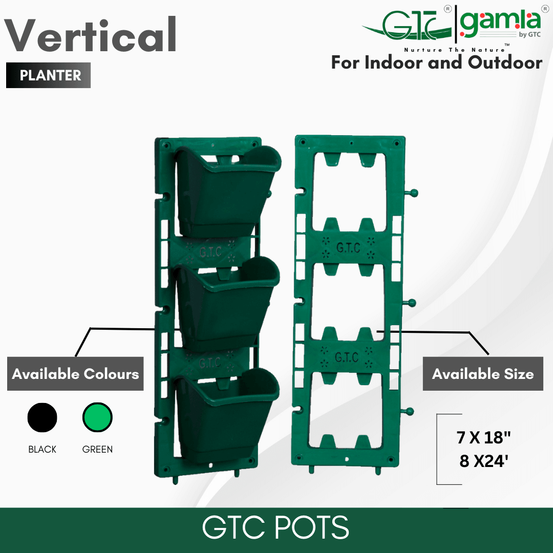 Vertical Planter Suitable for Home, Gardens, Hotels and Resorts - GTC POTS