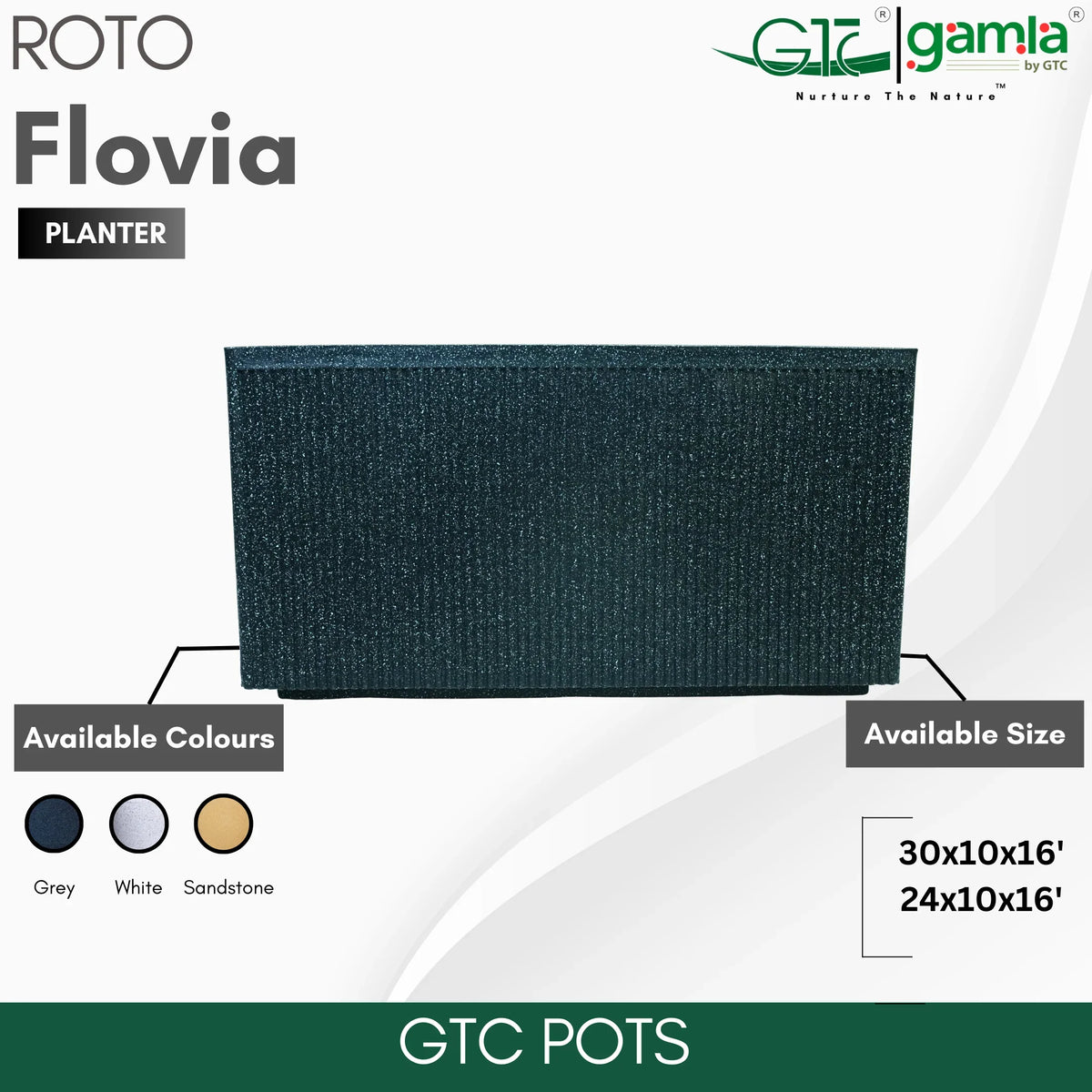 Flovia Planter Roto Moulding Suitable for Home, Gardens, Hotels and Resorts