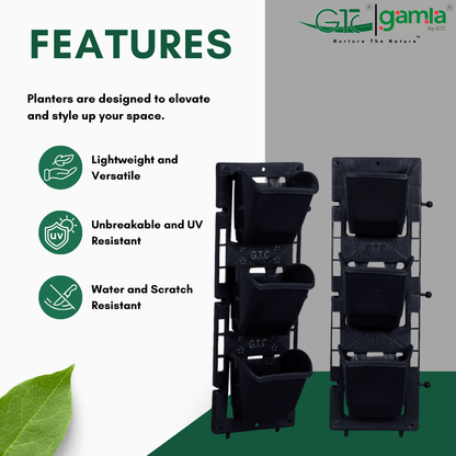 Vertical Planter Suitable for Home, Gardens, Hotels and Resorts - GTC POTS
