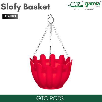 Slofy Basket (Set Of 5) Suitable for Home, Gardens, Hotels and Resorts - GTC POTS