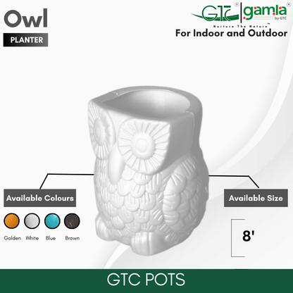 OWL PLANTER - GTC POTS