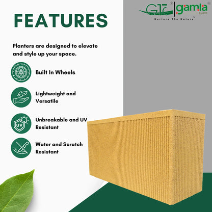 Flovia Planter Roto Moulding Suitable for Home, Gardens, Hotels and Resorts