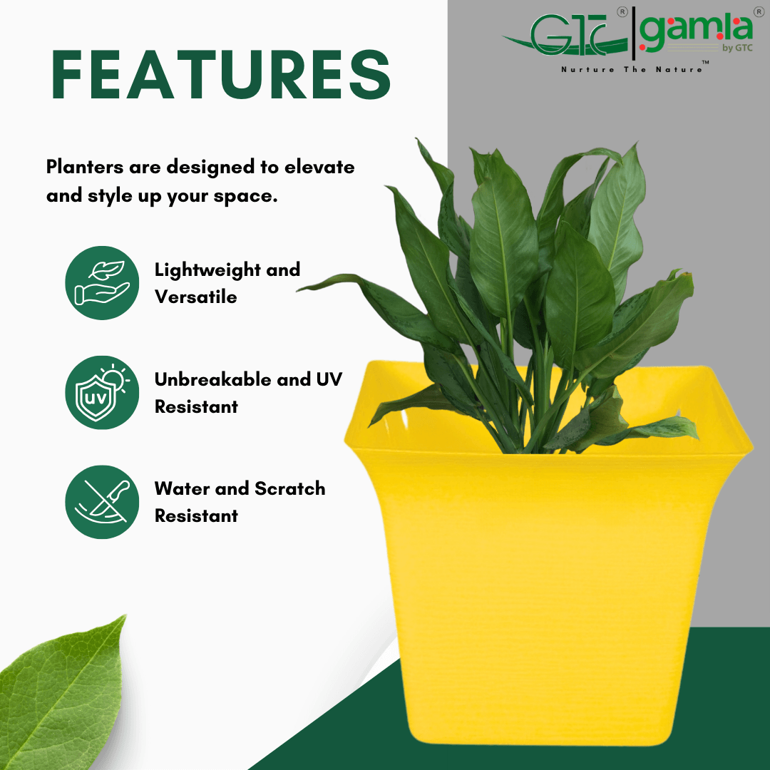UBER PLANTER (SET OF 3) Suitable for Home, Gardens, Indoor, Outdoor - GTC POTS