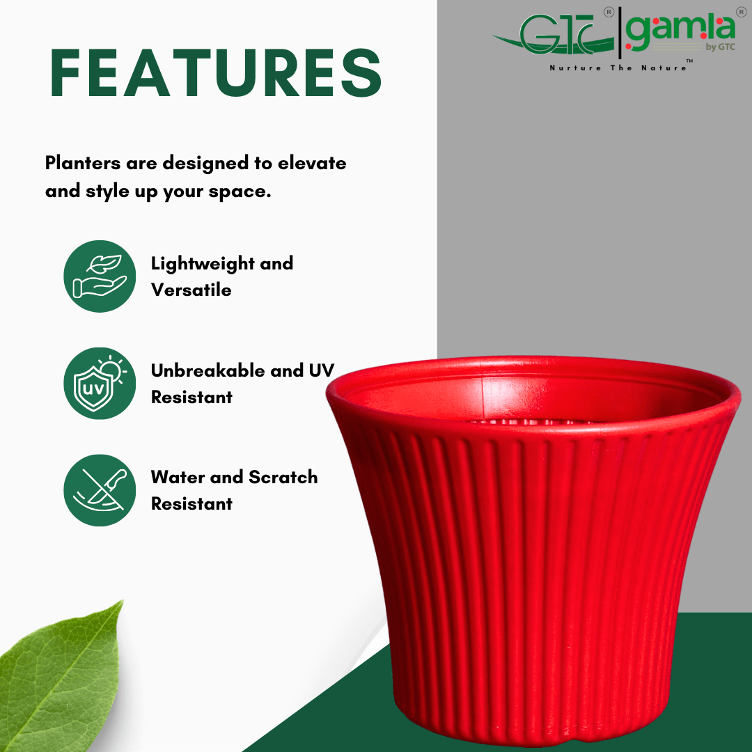 Sunshine Planter Suitable for Home, Gardens, Hotels and Resorts - GTC POTS
