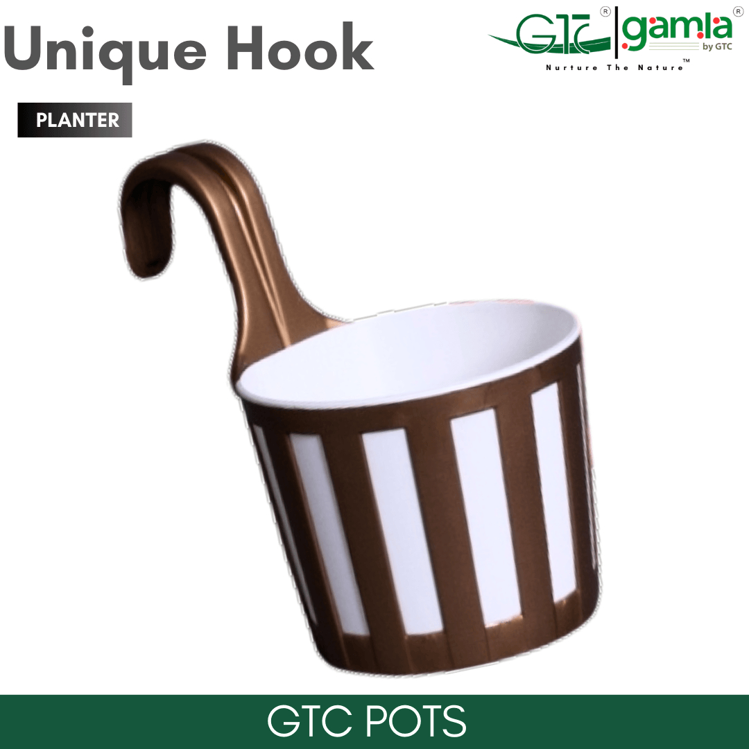 Unique Hook (Set Of 5) Suitable for Home, Gardens, Hotels and Resorts - GTC POTS