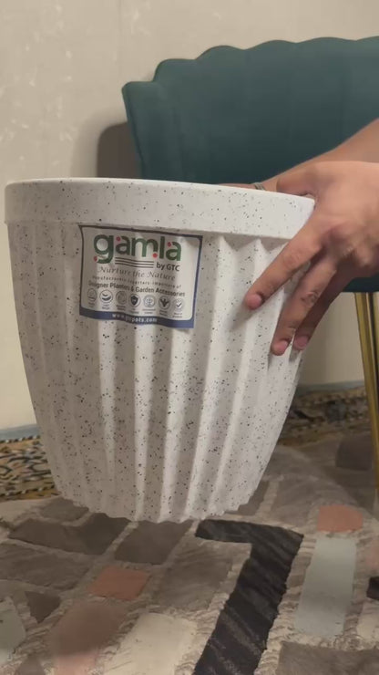Spark Round Planter Roto Moulding Suitable for Home, Gardens, Hotels and Resorts